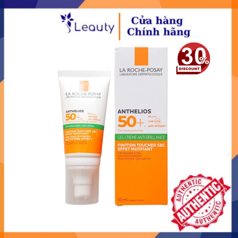 Kem Chống Nắng La Roche Posay Cho Da dầu Anthelios Gel Cream SPF 50+ [Mẫu Mới 50ml]