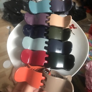Sỉ 12 kẹp càng cua 5răng hàng nhám đẹp