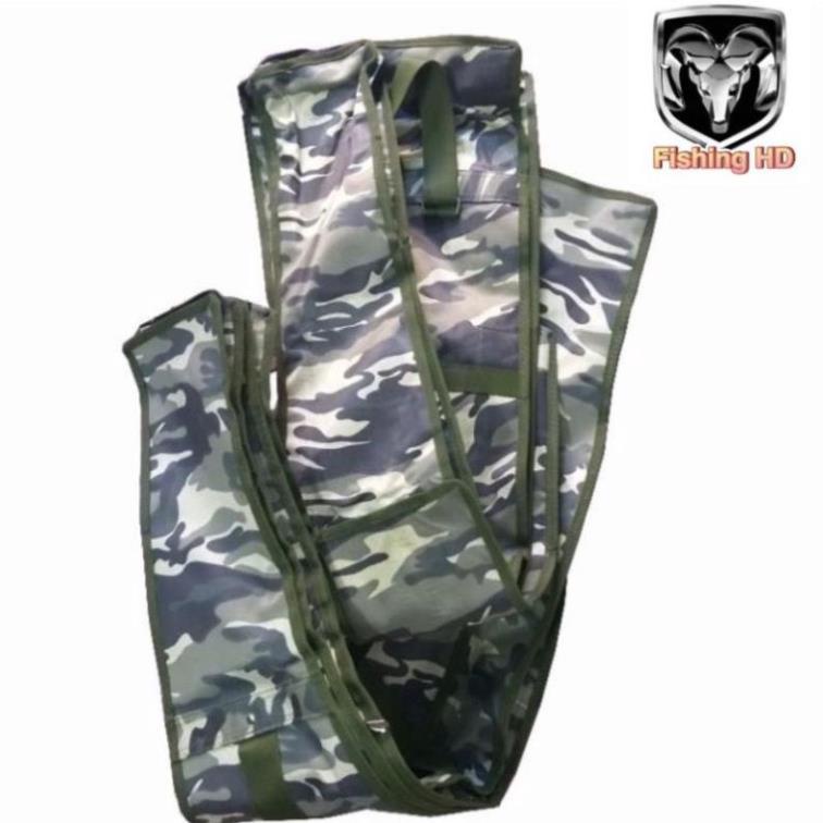 Túi Đựng Cần Câu Cá Rằn Ri 2-3 Ngăn Chống Thấm Nước Siêu Bền TDC5 chuyencacloailuoichim