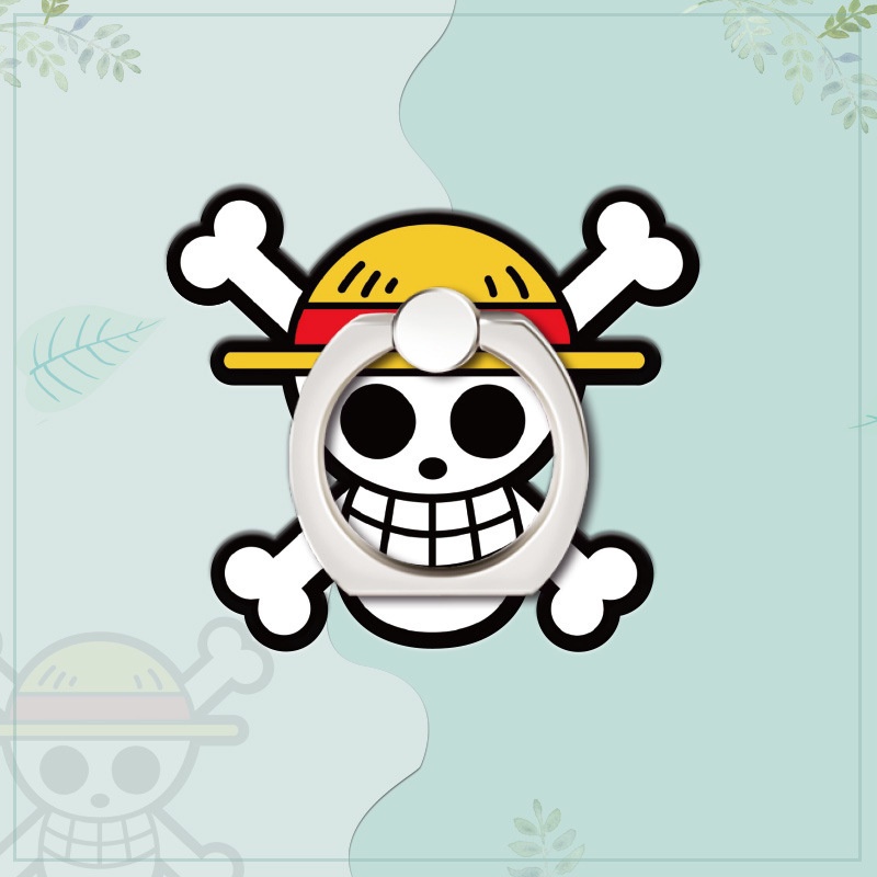Vòng đỡ gắn điện thoại thiết kế nhân vật hoạt hình One Piece ld đa dạng