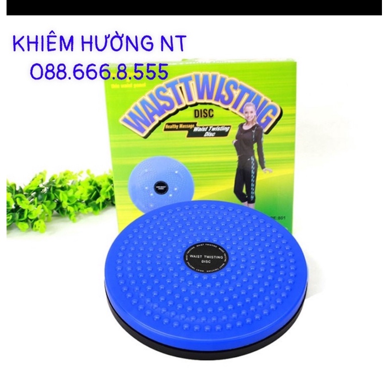 Đĩa Xoay Eo Nhựa Tập Thể Dục 360 Độ Giảm Mỡ Bụng, Eo Thon, Cơ Bụng Săn Chắc, Bàn Xoay Eo Nhựa Cứng Đẹp Siêu Bền