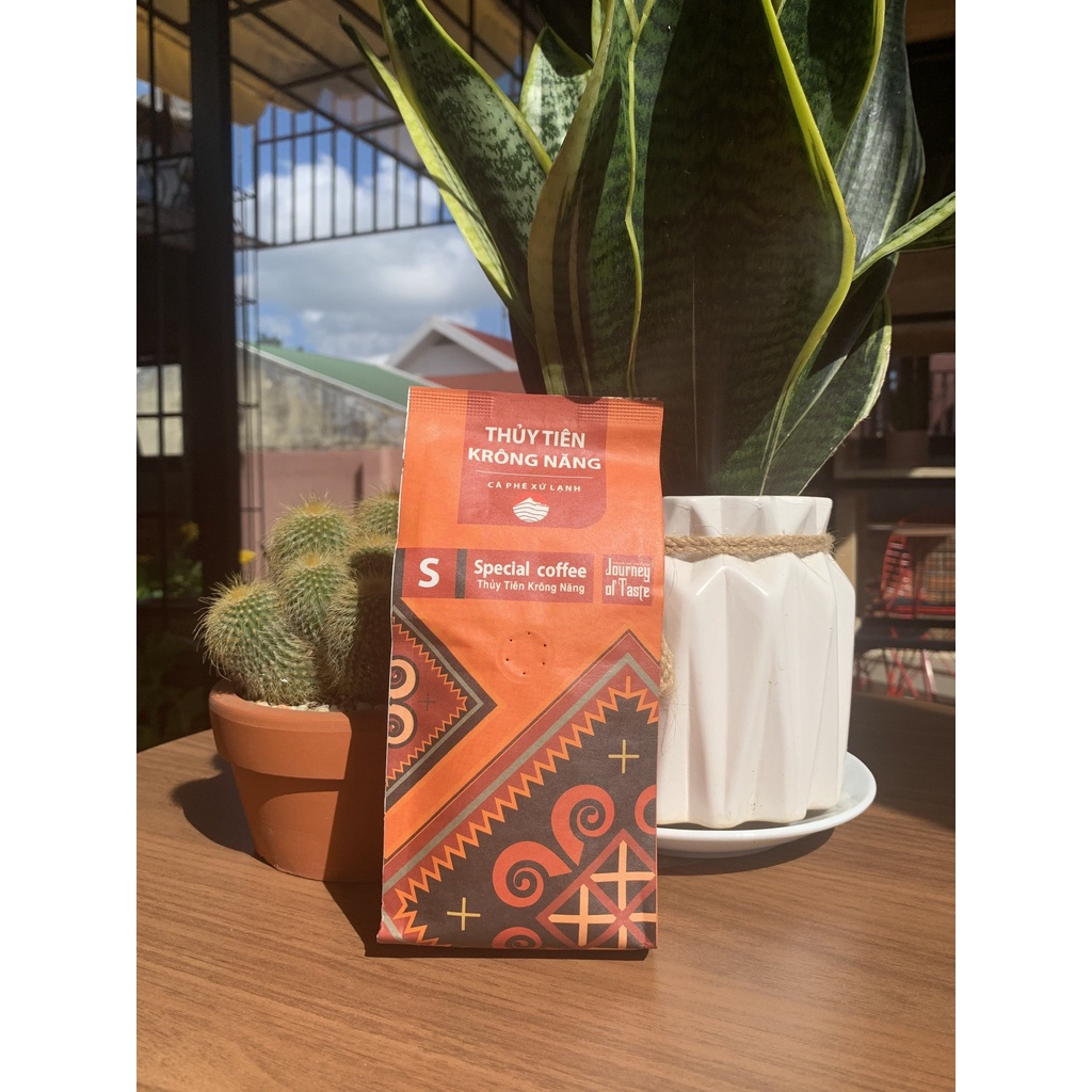 Cà phê bột Thủy Tiên - cà phê Arabica và Robusta - Cà phê xứ lạnh - 250g -Nông sản Tây Nguyên