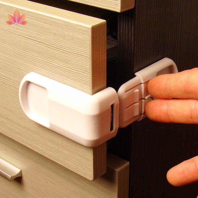 Khóa Tủ Quần Áo An Toàn Đa Năng Góc 90 Độ JP5