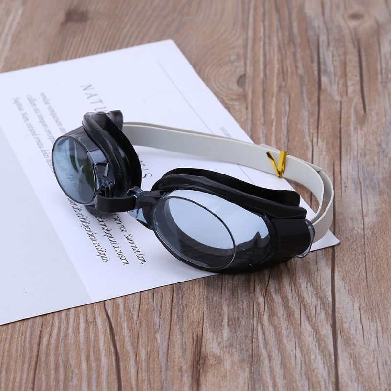 Kính Bơi Chống Tia UV + Bịt Tai + Kẹp Mũi Màu Đen Có Thể Điều Chỉnh