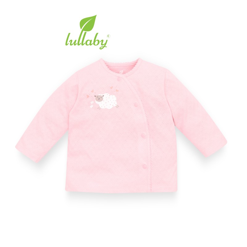 Lullaby - Áo cài lệch dài tay - NH609P - BST Pointelle 2021