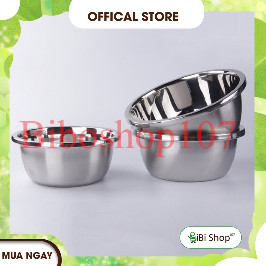 🎶Tô trộn bột inox ( Âu trộn bột )🎶