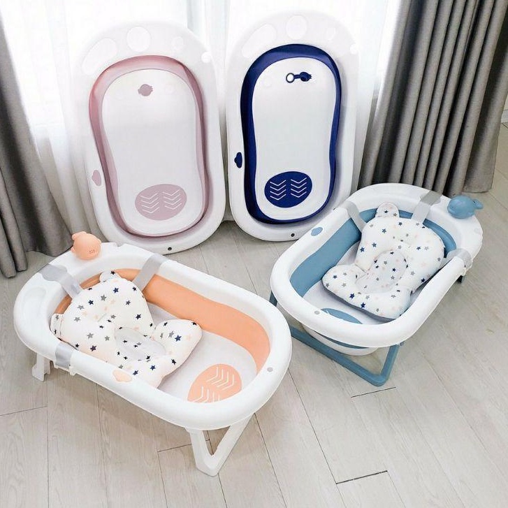 [MẪU MỚI] CHẬU TẮM GẤP GỌN CHO BÉ BABY BATHTUB