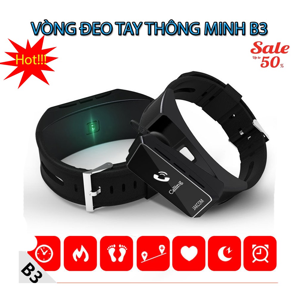 ĐỒNG HỒ Kiêm tai nghe Bluetooth Jakcom B3, Sản phẩm đa chức năng cho cuộc sống hiện đại