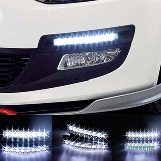 Bộ 2 đèn LED 6 bóng 12V dùng ban ngày chuyên dụng cho xe hơi