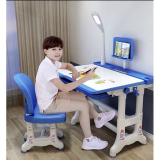 Bàn Học Thông Minh - Bộ Bàn Ghế Học Sinh Chống Gù - Chống Cận HS05