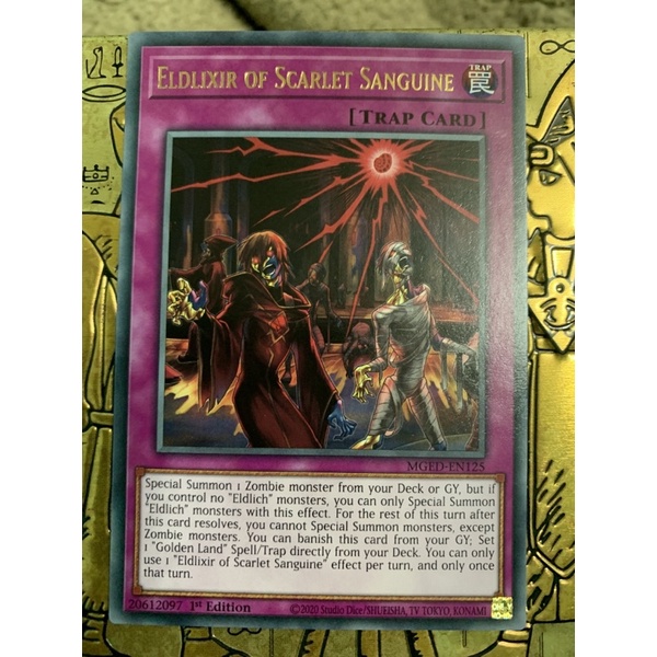 Bài yugioh eldlixir of scarlet sanguine