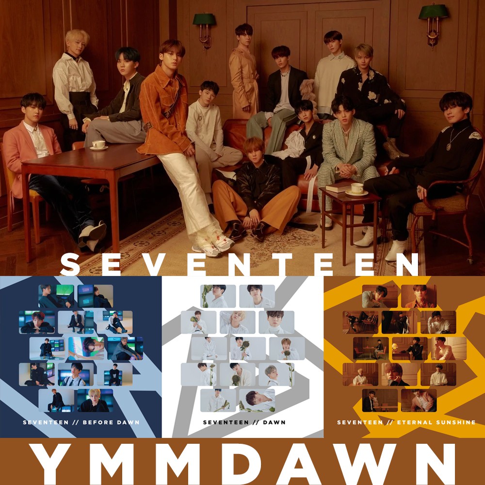 Bộ Thẻ Hình Nhóm Nhạc Seventeen - Ymd You Made My Dawn