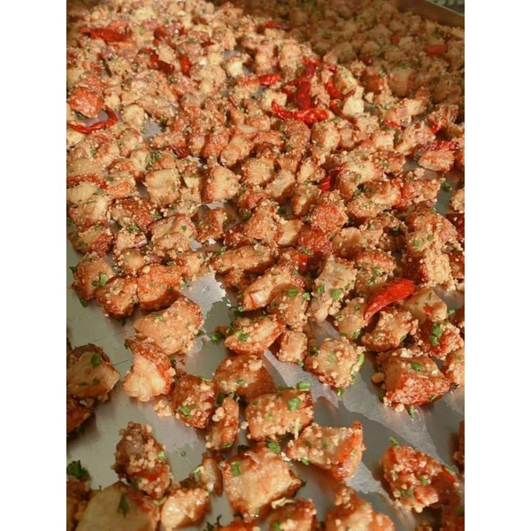 Tóp Mỡ Mắm Tỏi 200gr,  Hàng ngon nhà làm