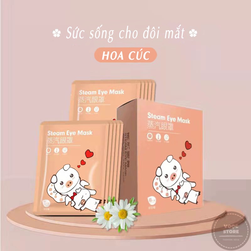 Mặt Nạ Mắt Nóng Thỏ Thư Giãn Giảm Mệt Mỏi Gói 1 Miếng M002