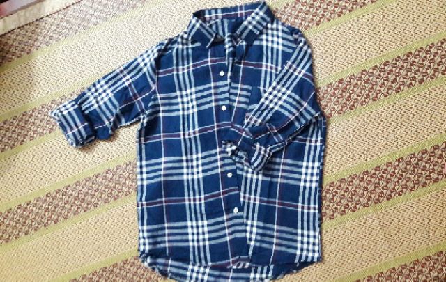 Áo sơ mi kẻ caro 89k