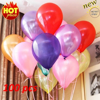 Set 100 Bong Bóng Nước 25.4 cm 50 Bóng Trang Trí Tiệc