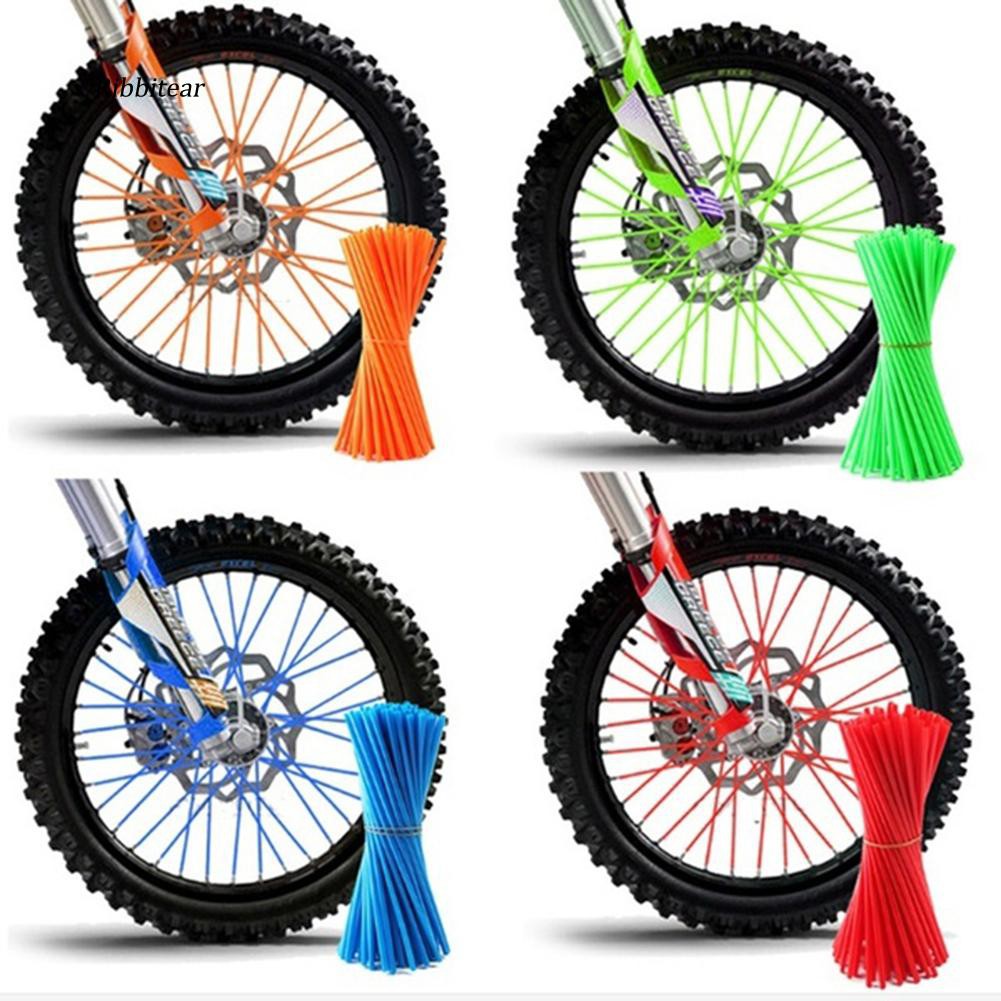 Bộ 36 cái ống bọc nan hoa bánh xe đạp 17/24cm