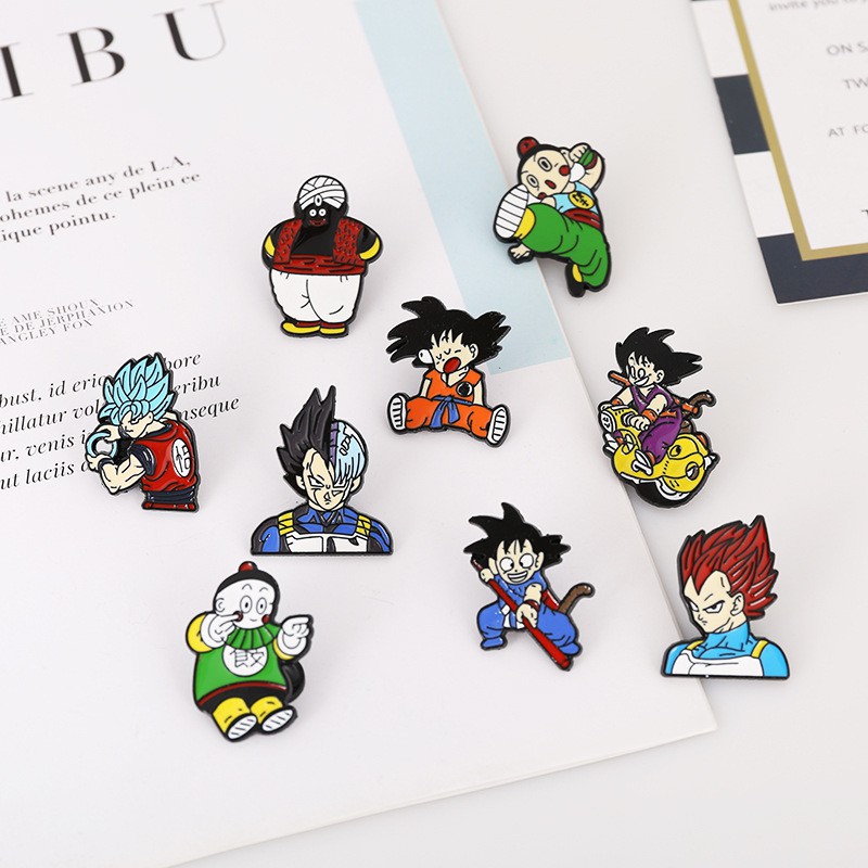 Pin cài áo trong Dragon ball 7 viên ngọc rồng phiên bản nhí - GC286