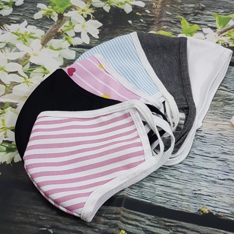 Khẩu trang vải chống bụi mịn, ngăn tia uv, dùng hàng ngày tiện lợi | BigBuy360 - bigbuy360.vn