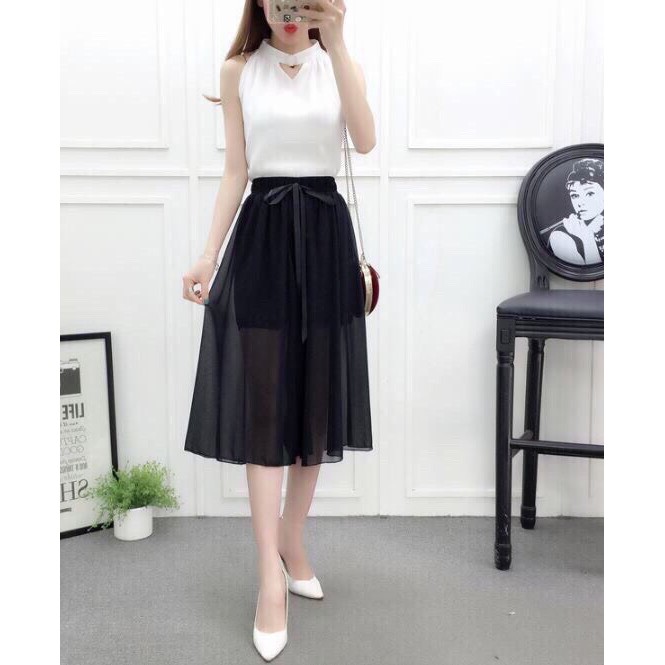 Sét Đầm Hàn Quốc UMI Phối Voan [  KÈM HÌNH ẢNH THẬT ] | BigBuy360 - bigbuy360.vn