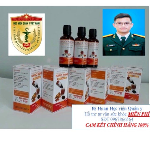 {Chính hãng} Siro Nano Curcumin Nghệ Viện Hàn Lâm Khoa học, sản phẩm hỗ trợ sức khỏe cho người viêm dạ dày