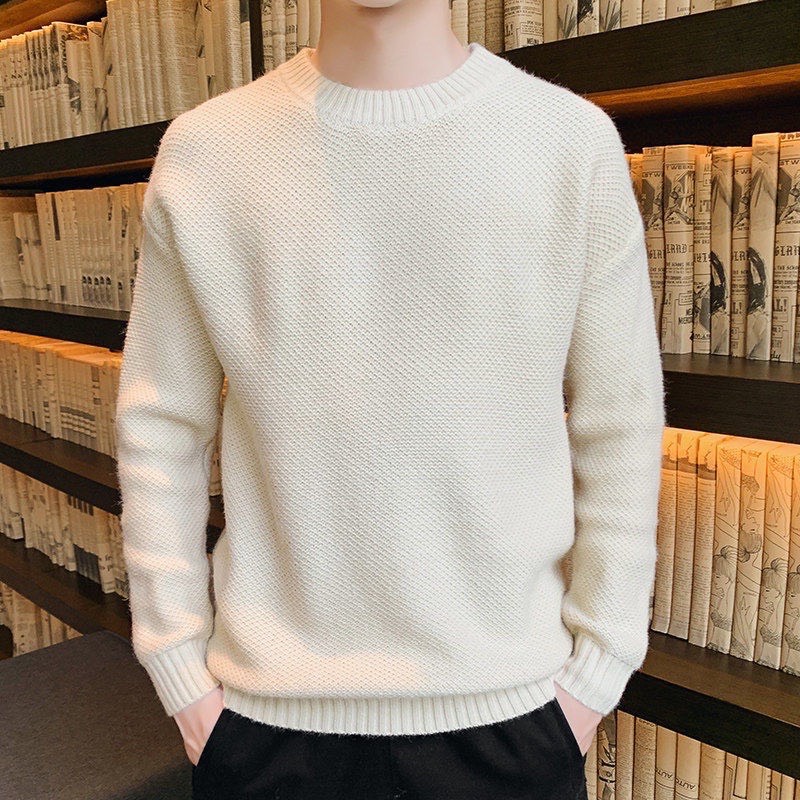 Áo len nam cổ tròn Gman chất vải len dày dặn phong cách Hàn Quốc