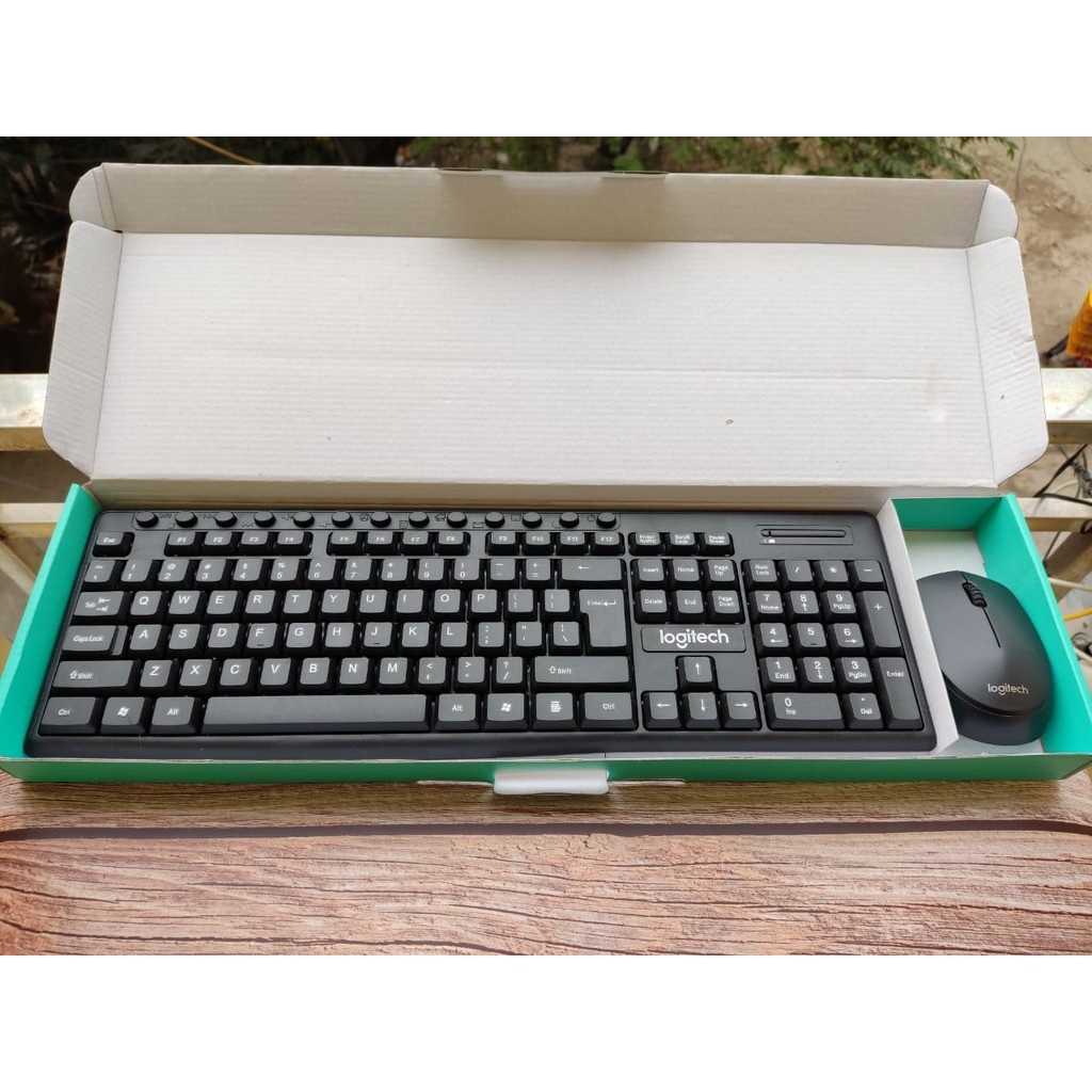 Combo Bàn Phím Và Chuột Không Dây Logitech Mk290