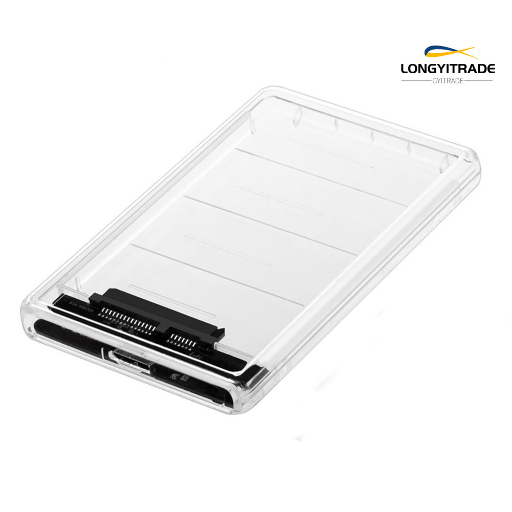 Hộp Đựng Ổ Cứng Trong Suốt 2.5 Inch Sang Hdd Ssd