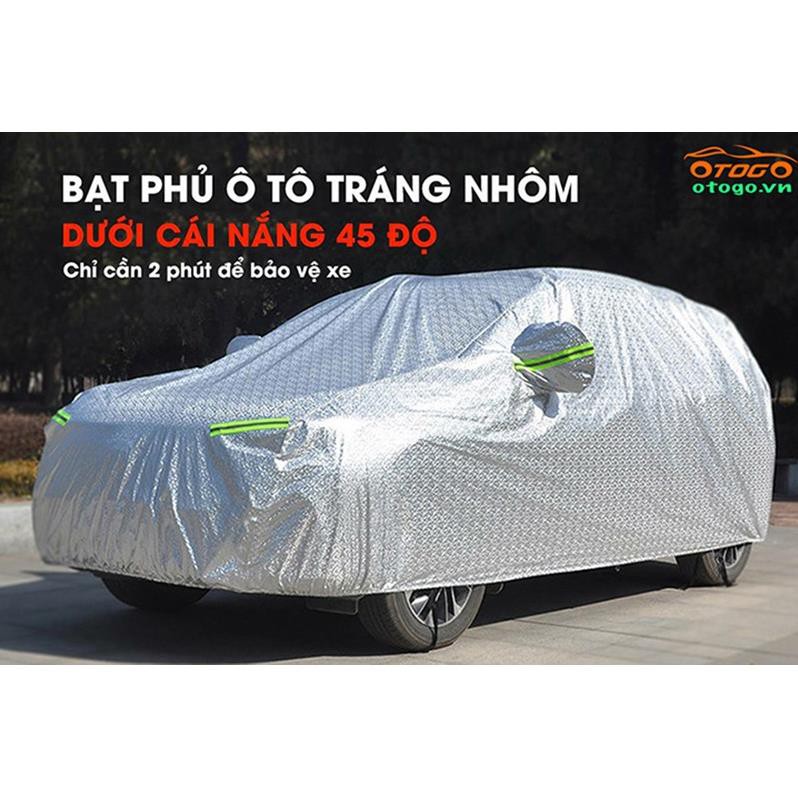 Bạt Phủ Xe Ô tô Bán Tải Cao Cấp Hàng Loại 1 Dập Vân Trắng Nhôm Cách Nhiệt