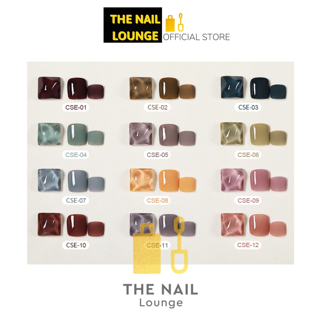 Sơn móng tay, sơn gel As mã CSE chai đen 15ml chính hãng chất lượng very good nail - ĐỒ NAIL VIỆT