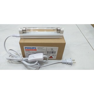 Bộ đèn diệt khuẩn TUV 4w G4T5/ Bộ đèn diệt khuẩn không khí TUV 4w G4T5 dài 15cm