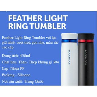 Bình Giữ Nhiệt Feather Light Lock&Lock 450ml LHC4131