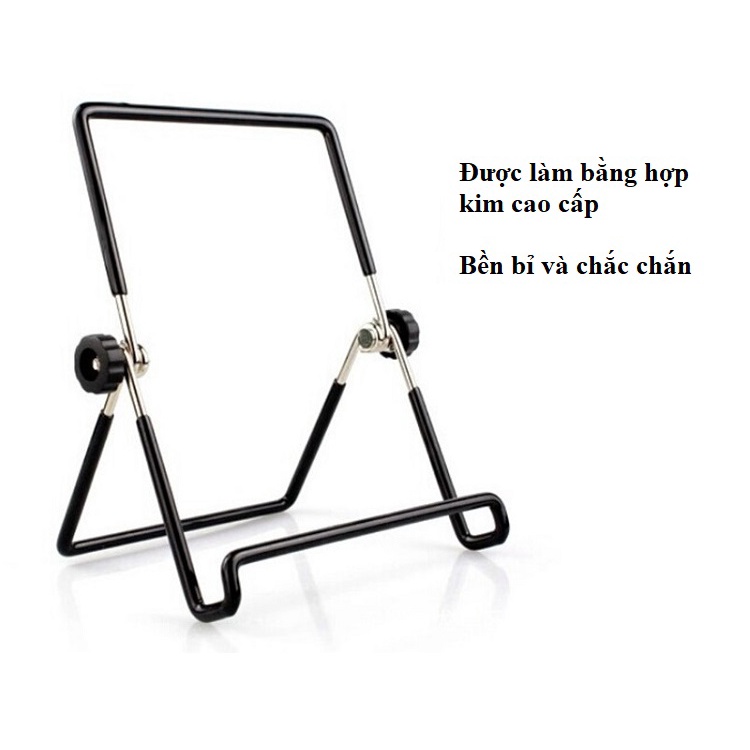 Giá đỡ Điện Thoại Máy Tính Bảng , Siêu Bền chất liệu kim loại không gỉ chắc chắn, bên ngoài bọc nhựa chống trầy GD004