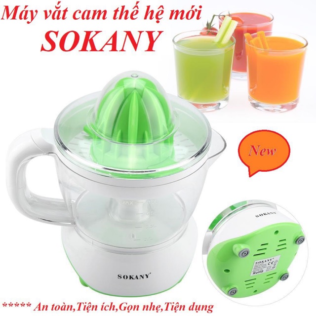 Máy Vắt Cam Tự Động Đa Năng Sokany NHẬT BẢN