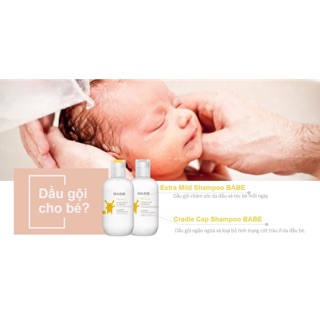 Dầu gội trị cứt trâu - viêm da tiết bã Babe 200ml