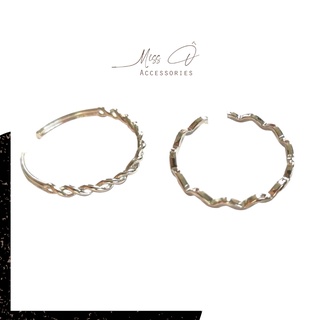 Nhẫn/ ring miss ô n1003 mạ bạc freesize
