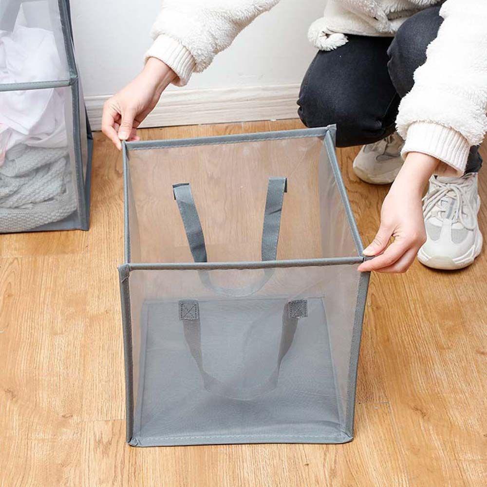 ELEGANT Giỏ Lưới Đựng Đồ Giặt Ủi Ban Công Sức Chứa Lớn Tiện Dụng
