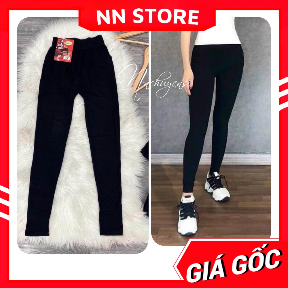 Quần legging thun dài cho nữ chất thun dày mềm co giãn thoải mái lên phom siêu nịn dáng Quần body nữ TS395D