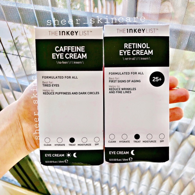 [BIL SEPHORA US] Kem mắt Caffein/Retinol The Inkey List