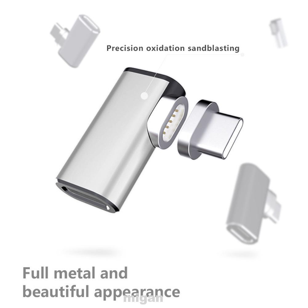 Đầu Sạc Nhanh Chữ L Xoay 360 Độ Chất Liệu Hợp Kim Nhôm | BigBuy360 - bigbuy360.vn