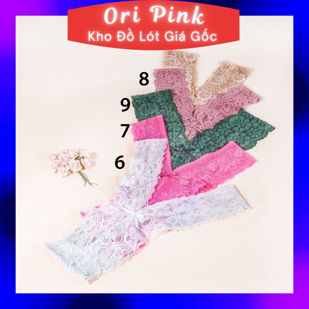 Quần lót lọt khe nữ sexy - Quần sịp nữ cao cấp thoáng mát ren hoa xuyên thấu gợi cảm- MS:LK02 | BigBuy360 - bigbuy360.vn