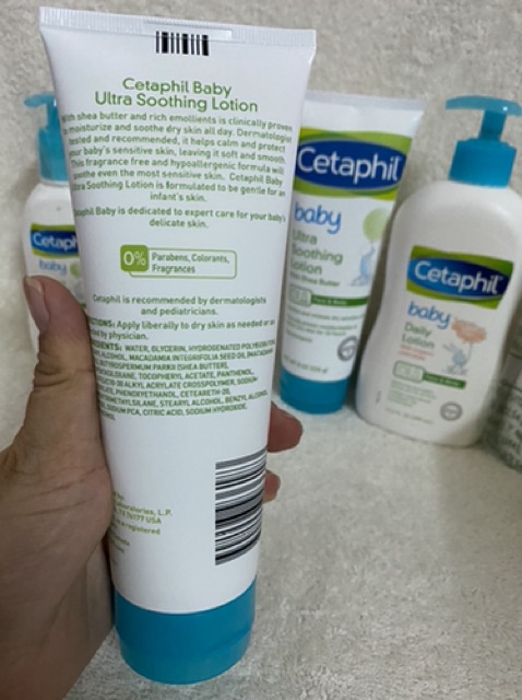 [HÀNG MỸ-CHUẨN 100% CÓ BILL] Sữa dưỡng thể trẻ em Cetaphil Daily Lotion 399ml.