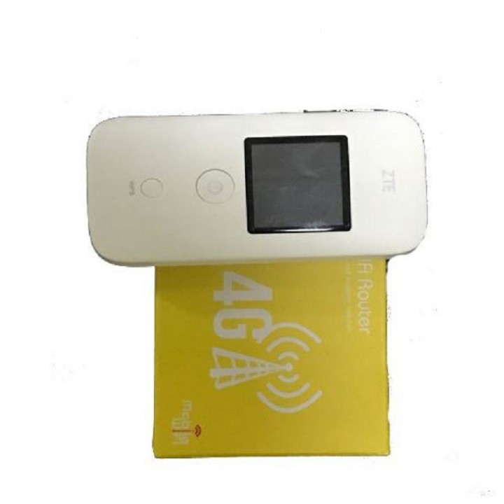 Thiết Bị Phát Wifi Bằng Sim 4G ZTE MF65+ Có Màn Hình Hiển Thị