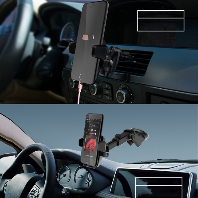 Giá Đỡ Điện Thoại Trên Xe Ô Tô , Kẹp Điện Thoại Trên Xe Ô Tô Gắn Taplo, Kính Và Cửa Điều Hòa Quay 360 Độ Cao Cấp | BigBuy360 - bigbuy360.vn