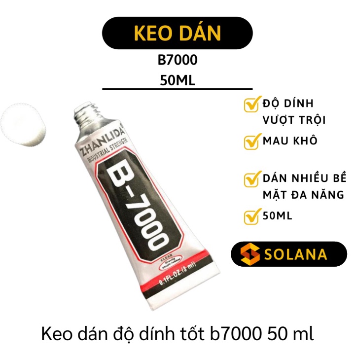 Keo Dán Trang Sức - Keo B-7000 Đính Đá, Pha Lê Lên Dây Da, Kẹp Tóc, Ốp Lưng 5776