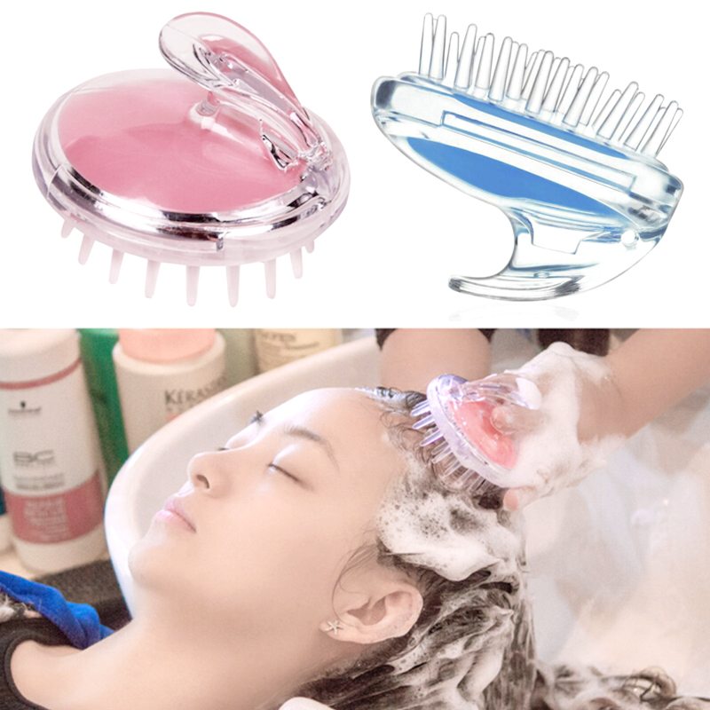 [Hàng mới về] Bàn chải mát xa da đầu và cơ thể mềm mại thoải mái tiện lợi