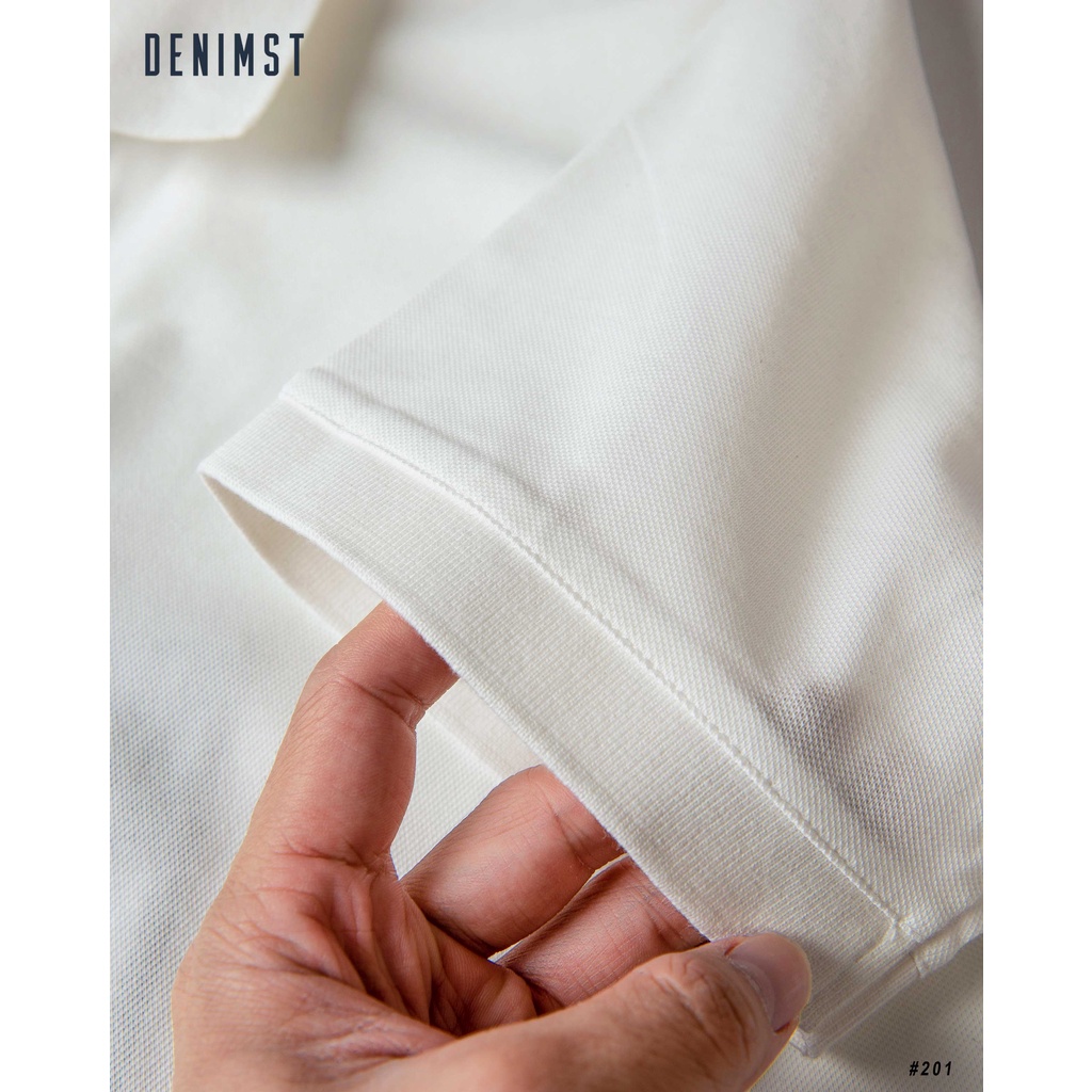 Áo Polo Nam DENIMST 201 Chất Cotton Cá Sấu Co Dãn, Mềm Mại, Thoáng Mát, Dáng Suông