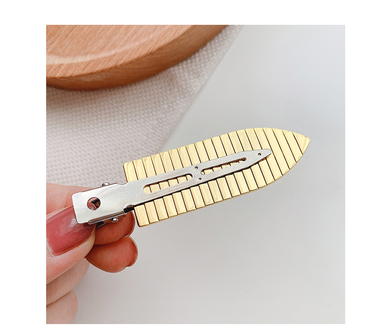 Kẹp Tóc Mỏ Vịt Một Bên Bằng Kim Loại 22772 Cho Nữ