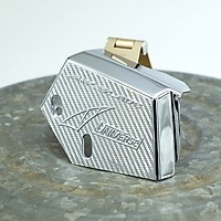 NẮP CHE KÉT NƯỚC MÁT CHO XE AIRBLADE 2014-2021, VARIO 2018-2022 NHỰA MẠ CARBON, CROM