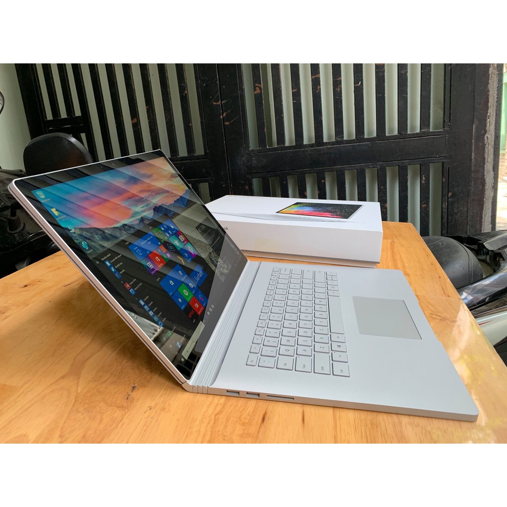 Surface Book 2 – 15in, i7 8650u, 16G, 256G, GTX1060, New 100%, Fullbox